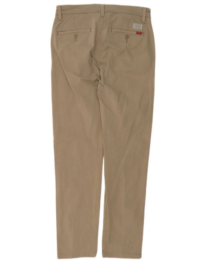 LEVI'S Pantalon Chino Slim Fuselé Homme W29 L28 Coton Beige