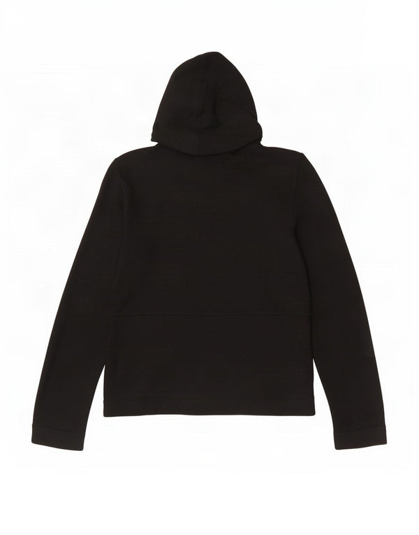 Nine West Pull à capuche zippé pour femme UK 12 Rayonne noire moyenne