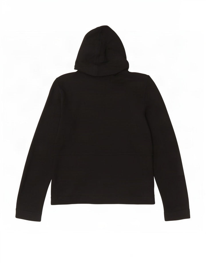 Nine West Pull à capuche zippé pour femme UK 12 Rayonne noire moyenne