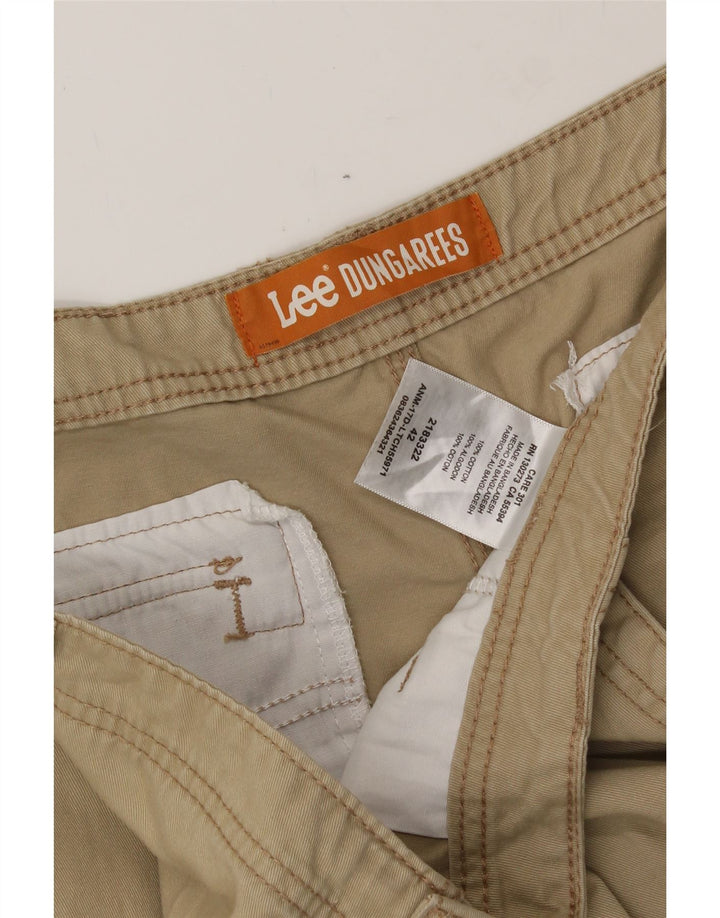 LEE Mens Cargo Shorts W42 2XL Beige Cotton Vintage Lee and Second-Hand Lee from Messina Hembry 