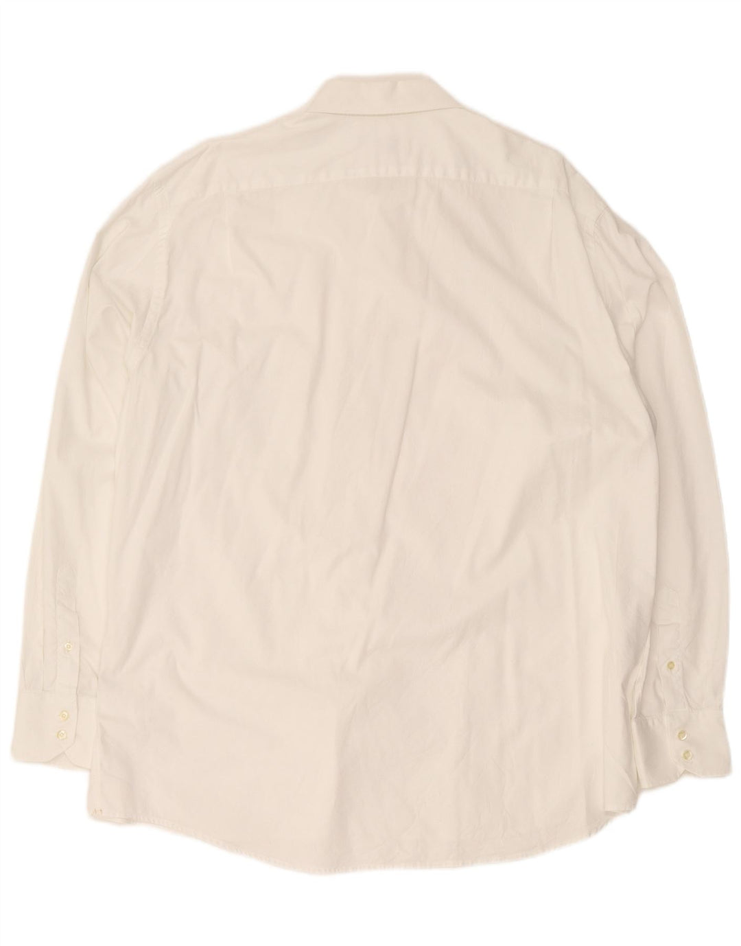 Lacoste Chemise coupe régulière pour homme Taille 46 2XL Coton blanc