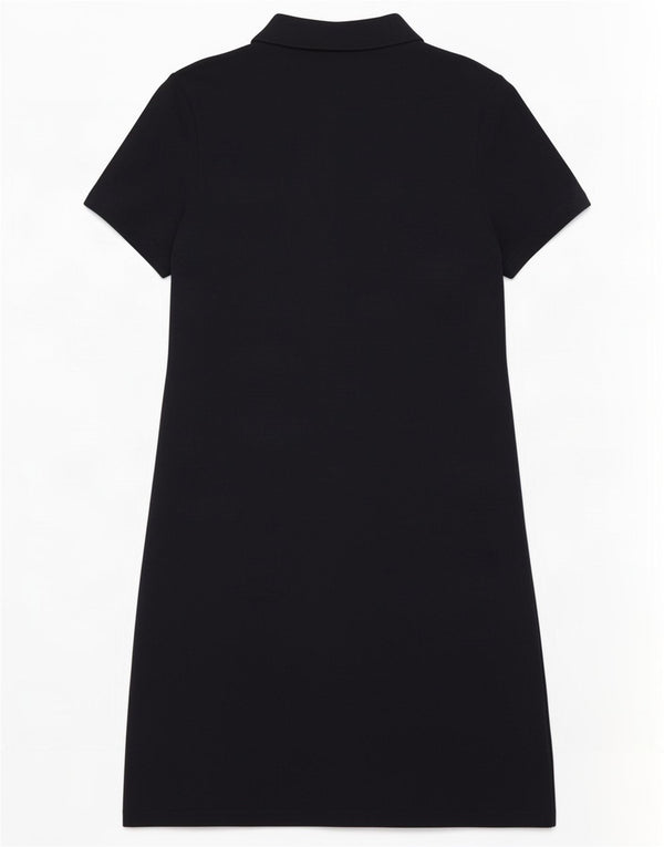 Tommy Hilfiger Robe polo coupe slim pour femme UK 18 XL Bleu marine Coton