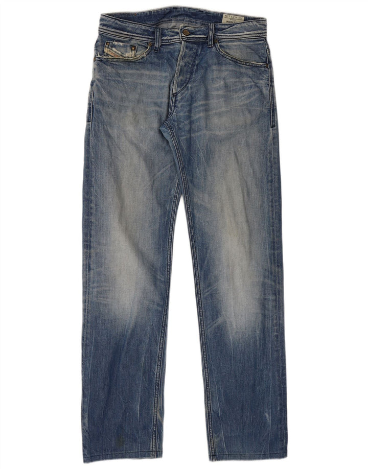 Diesel Jean Droit Koolter W33 L34 Homme Bleu Coton