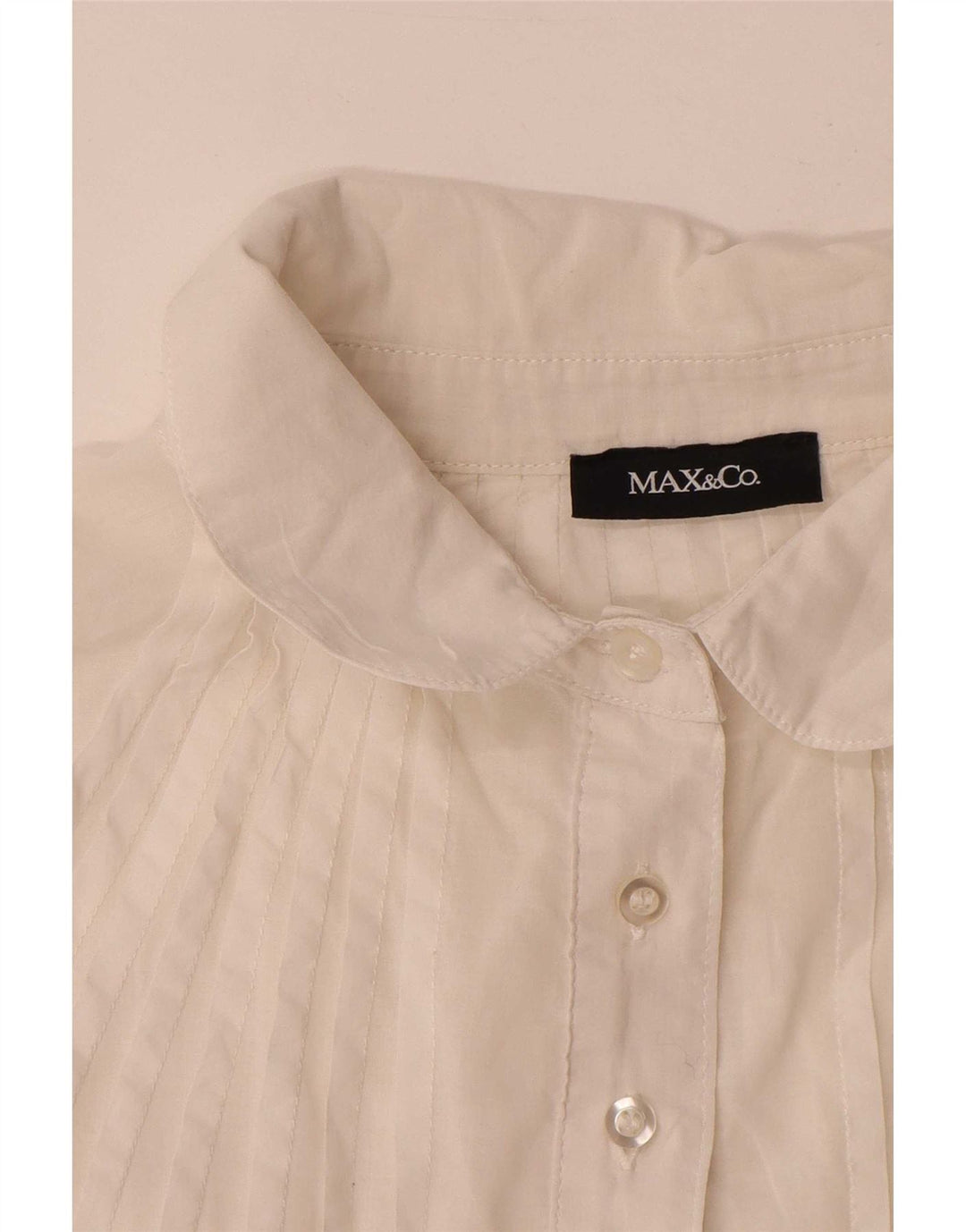 Max & Co. Chemisier pour femme UK 14 Large Blanc