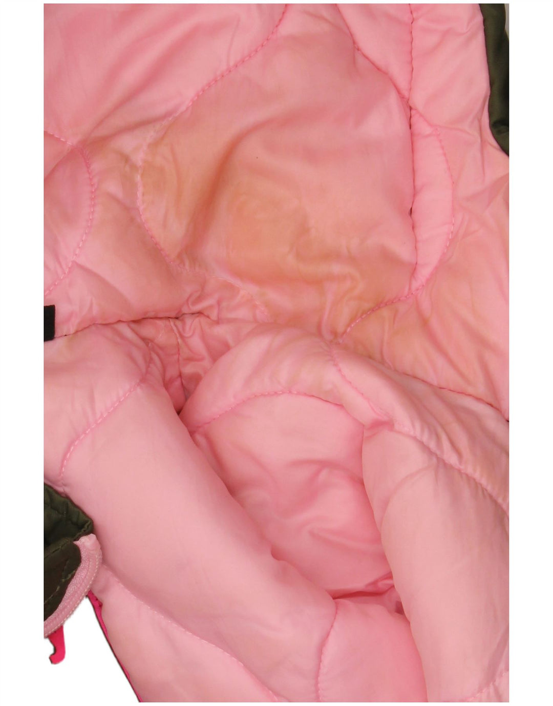 SUPERDRY Parka à capuche pour femme UK 14 Medium Khaki Nylon