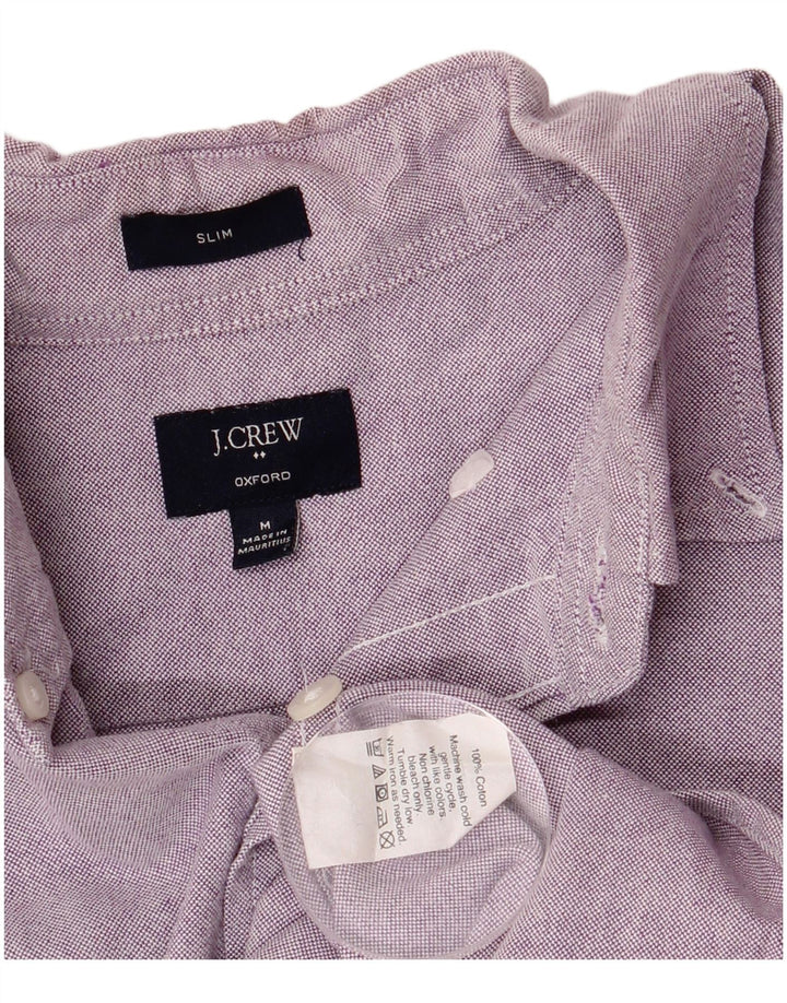 J. Crew Chemise Oxford Slim Homme Violet Moyen Coton