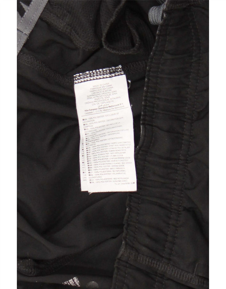 Pantalon de survêtement Nike Dri Fit pour hommes, grand, noir, polyester