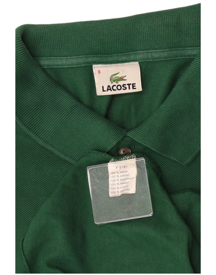 Lacoste Polo Homme Taille 8 3XL Vert Coton