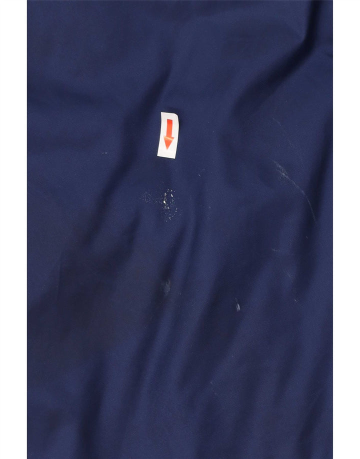 Veste coupe-vent à capuche Adidas Garçon 13-14 ans Bleu Marine Polyester