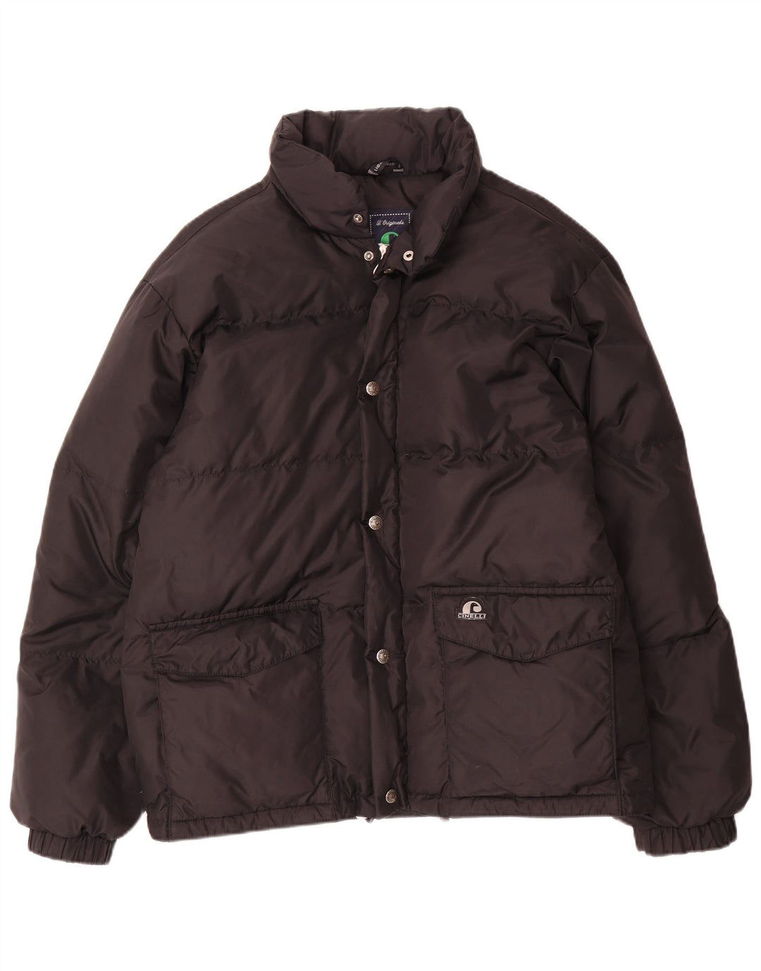 Cinelli Veste rembourrée pour homme UK 38 Medium Noir Nylon