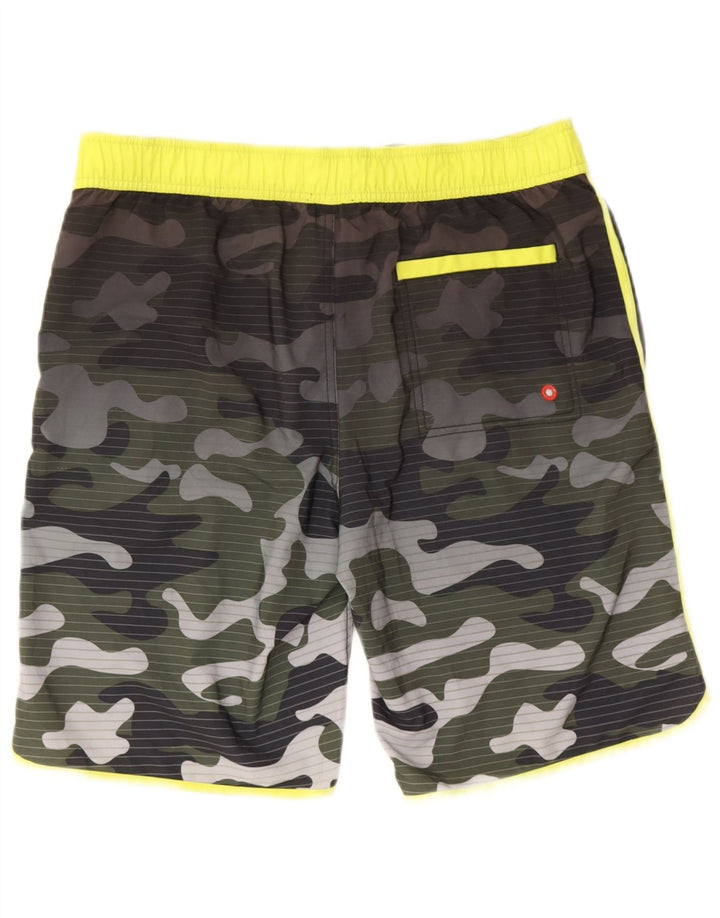 Mistral Short de bain graphique homme grand vert camouflage polyester