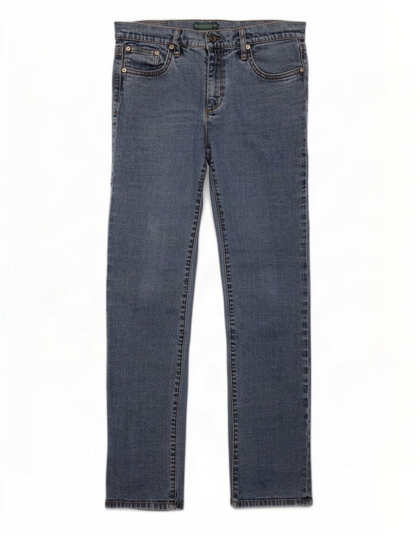 Ralph Lauren Jean slim pour femme US 8 Medium W30 L30 Bleu Coton