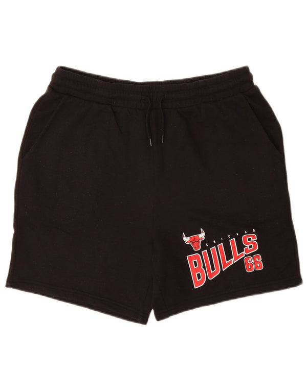 NBA Garçons Chicago Bulls Graphic Sport Short 15-16 ans Noir Coton