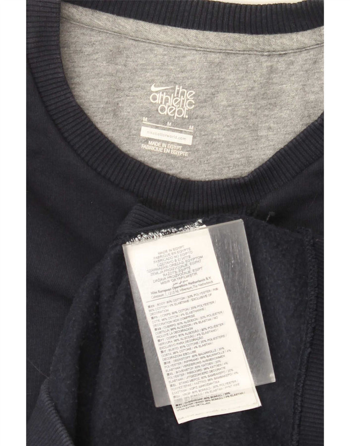 Nike Sweat-shirt en coton bleu marine moyen pour homme