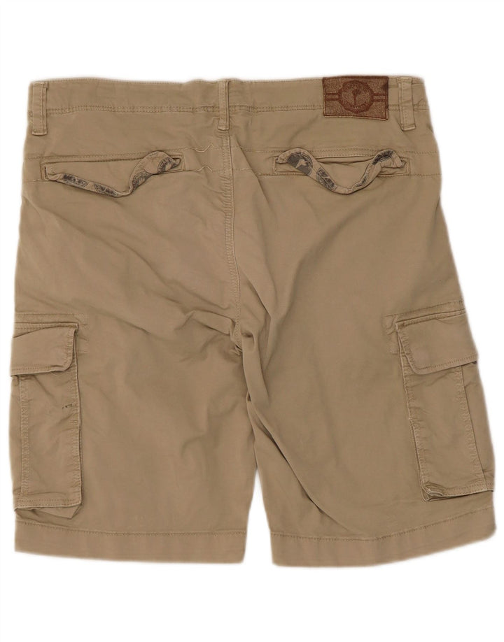 Short Cargo Vintage Homme W33 Coton Beige Moyen