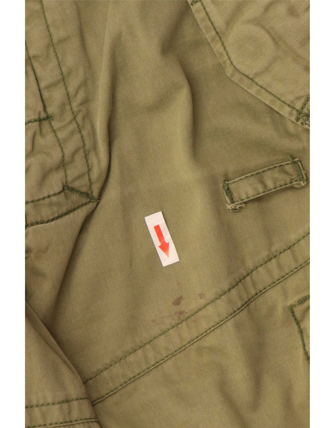 Superdry Short Cargo Homme 2XL W40 Kaki Coton