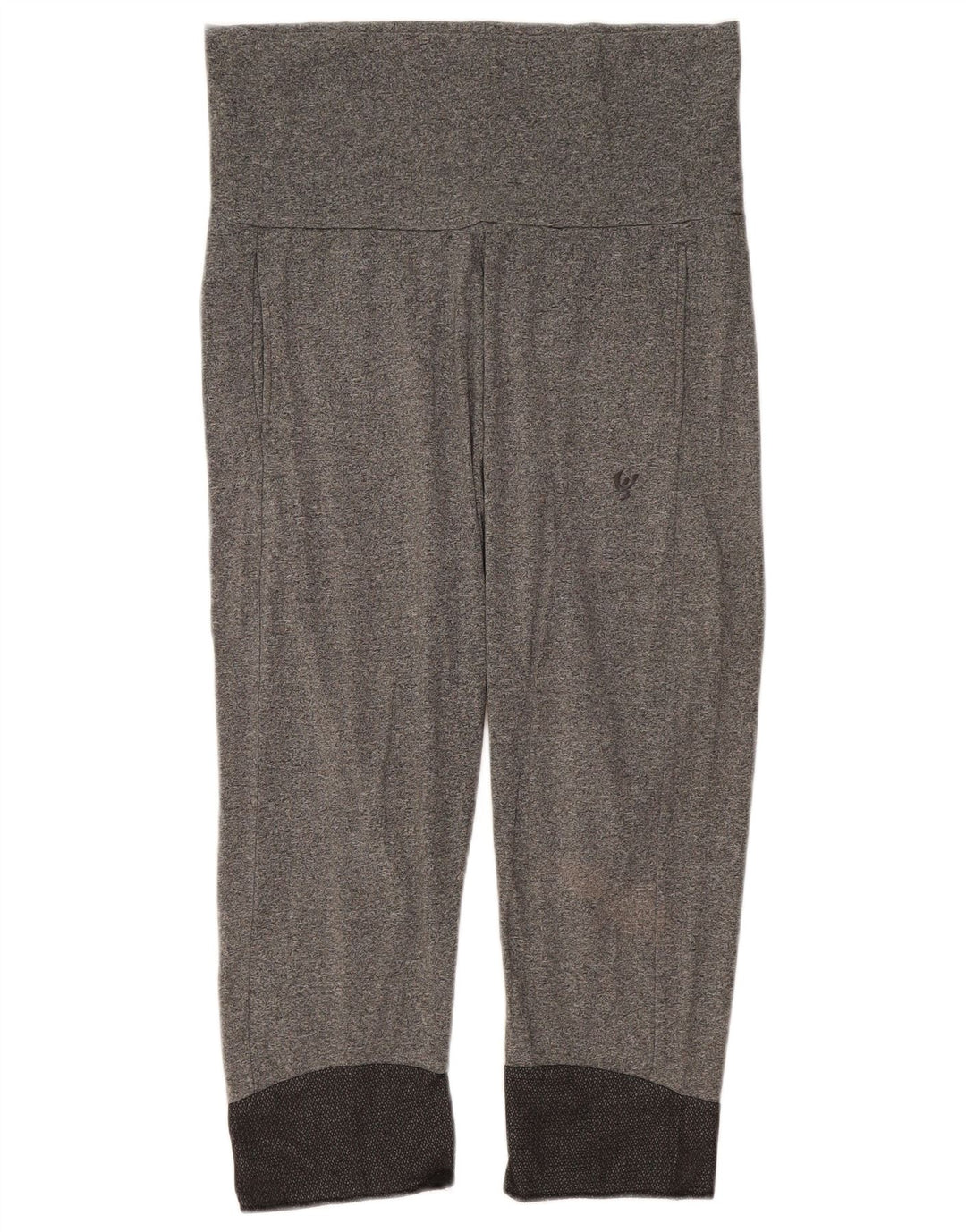 Freddy Legging Capri Femme IT 46 Large Gris Moucheté Coton