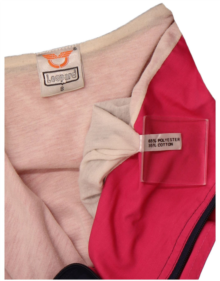 LEOPARD Veste de Survêtement Homme XL Bleu Marine Colorblock Polyester