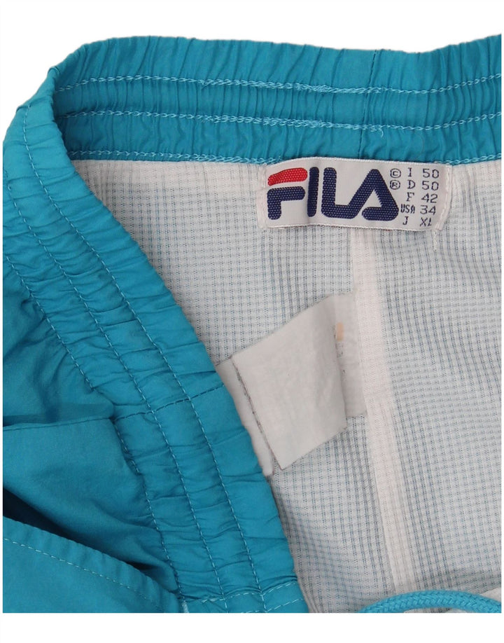 Fila Homme Pantalon De Survêtement Joggers Large Bleu