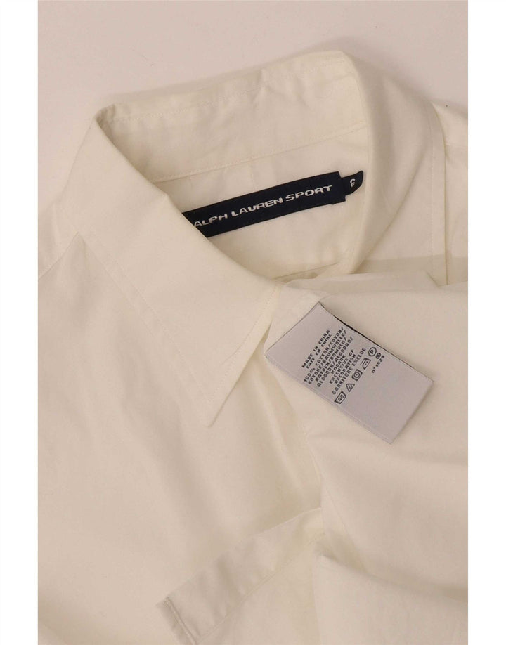Ralph Lauren Chemise Femme US 6 Coton Blanc Moyen