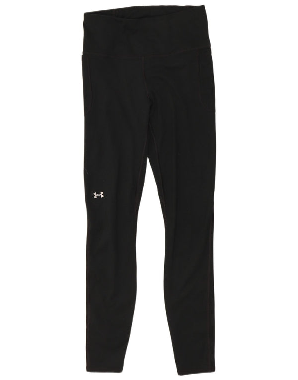 Under Armour Leggings ajustés pour femme UK 42 Polyester noir moyen