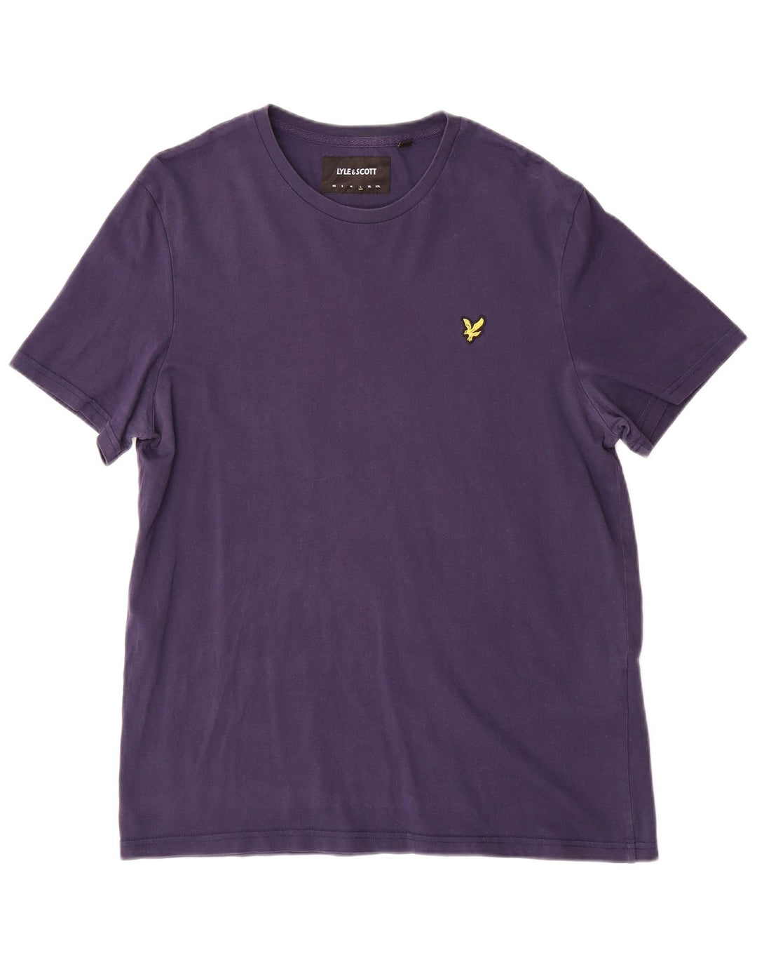 LYLE & SCOTT T-Shirt Homme Haut Large Bleu Marine Coton