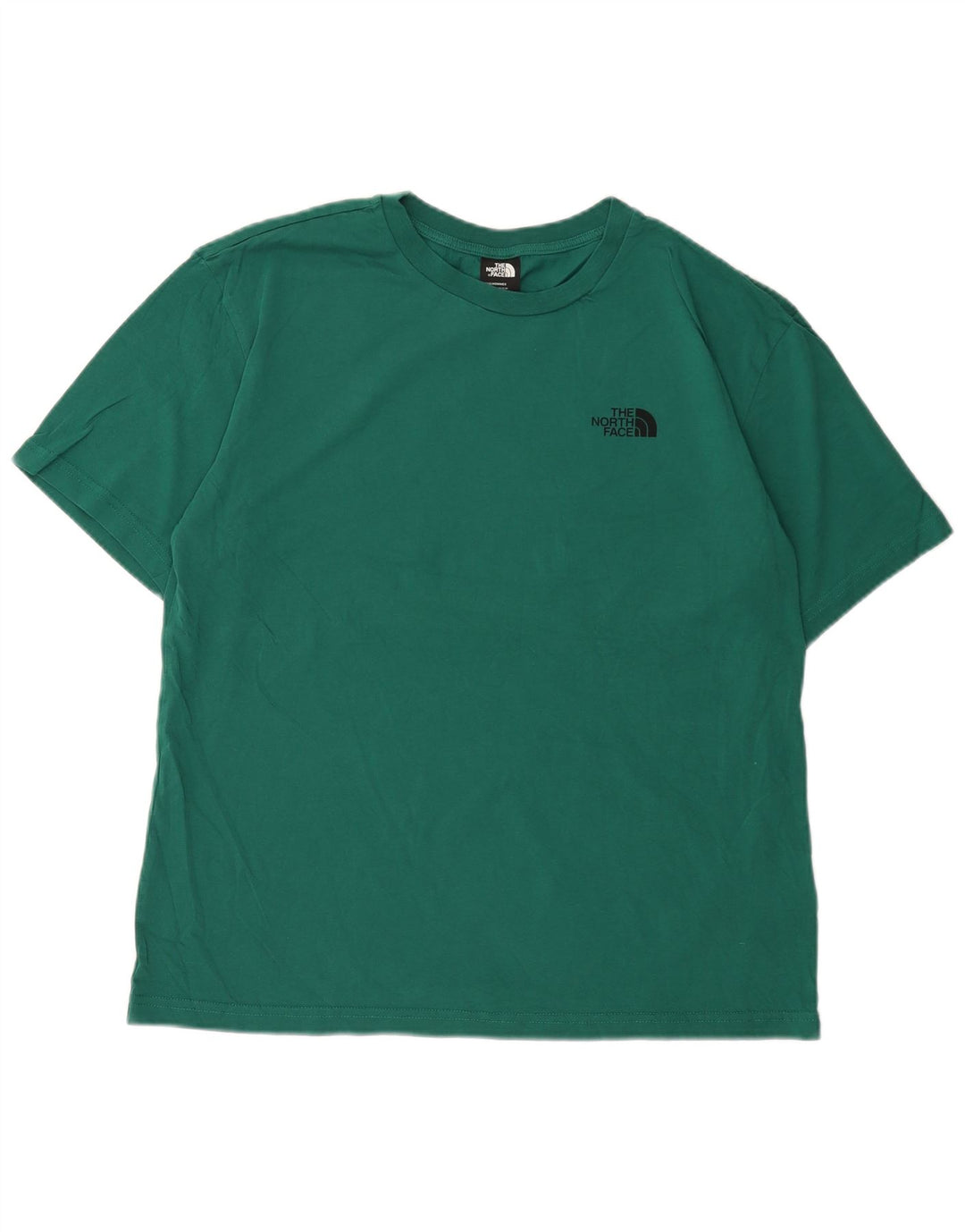 The North Face T-Shirt Graphique Homme Vert Moyen Coton