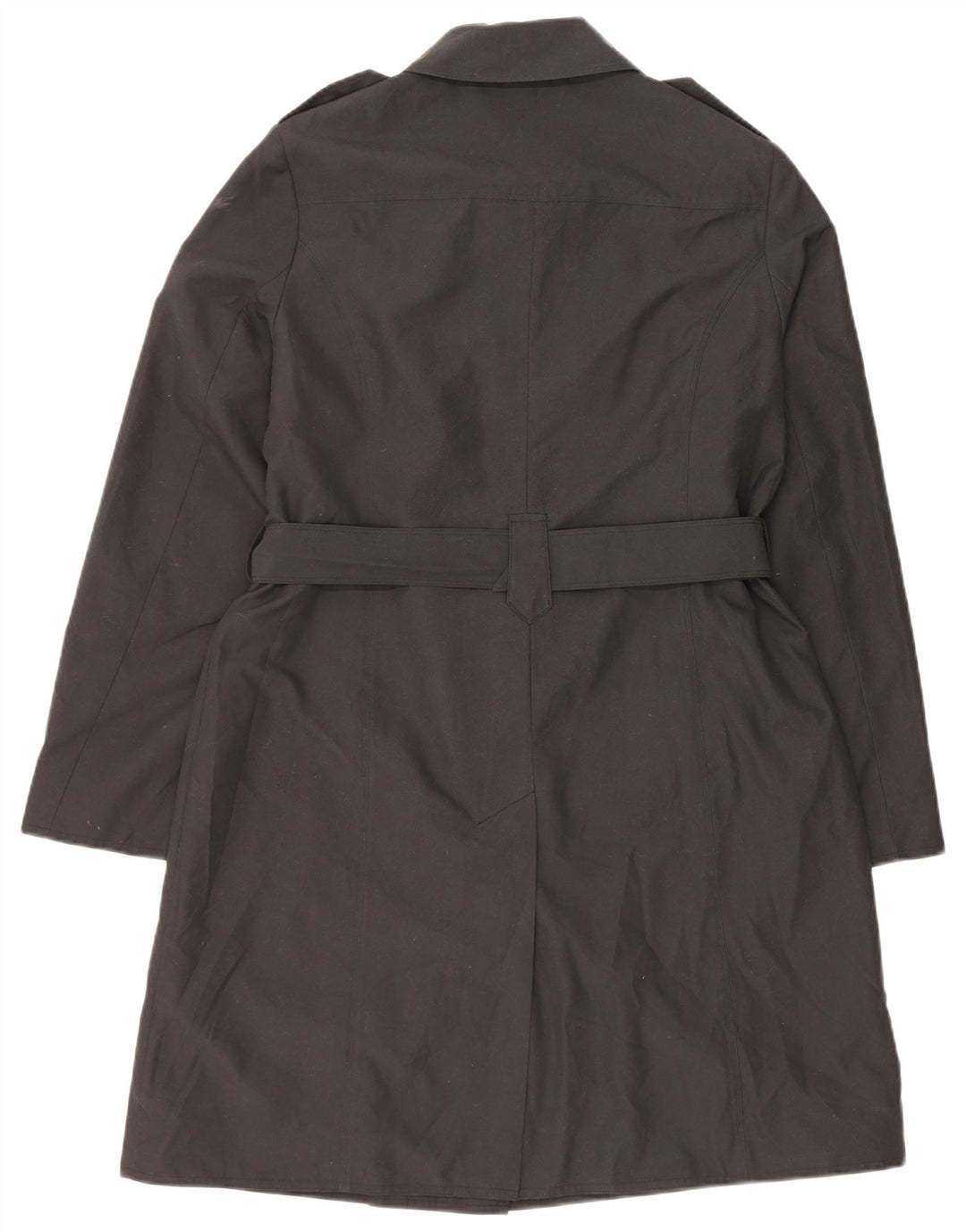 MARKS & SPENCER Trench Femme UK 14 XL Noir Polyester