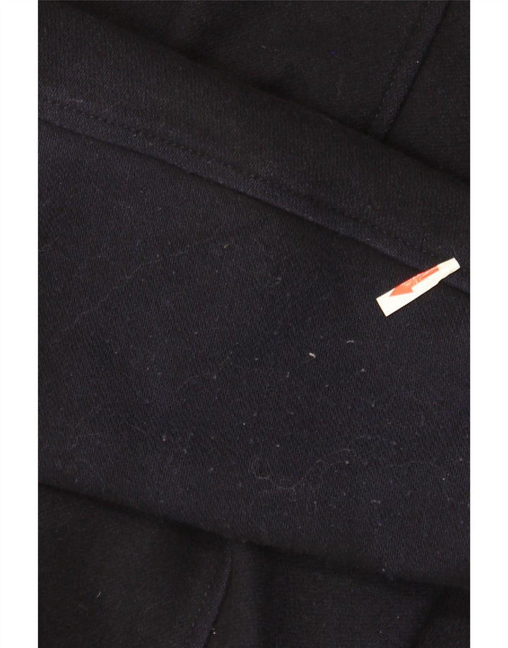 Veste Bomber Femme Vintage UK 14 Bleu Marine Moyen
