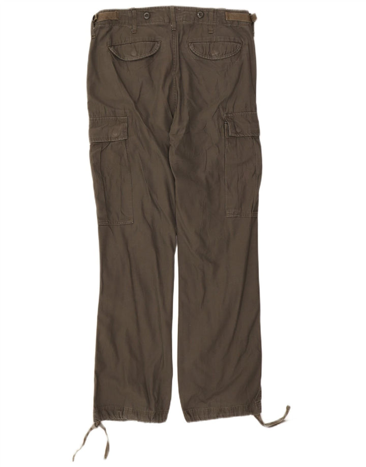 Brandit Pantalon Cargo Femme W29 L29 Kaki Coton