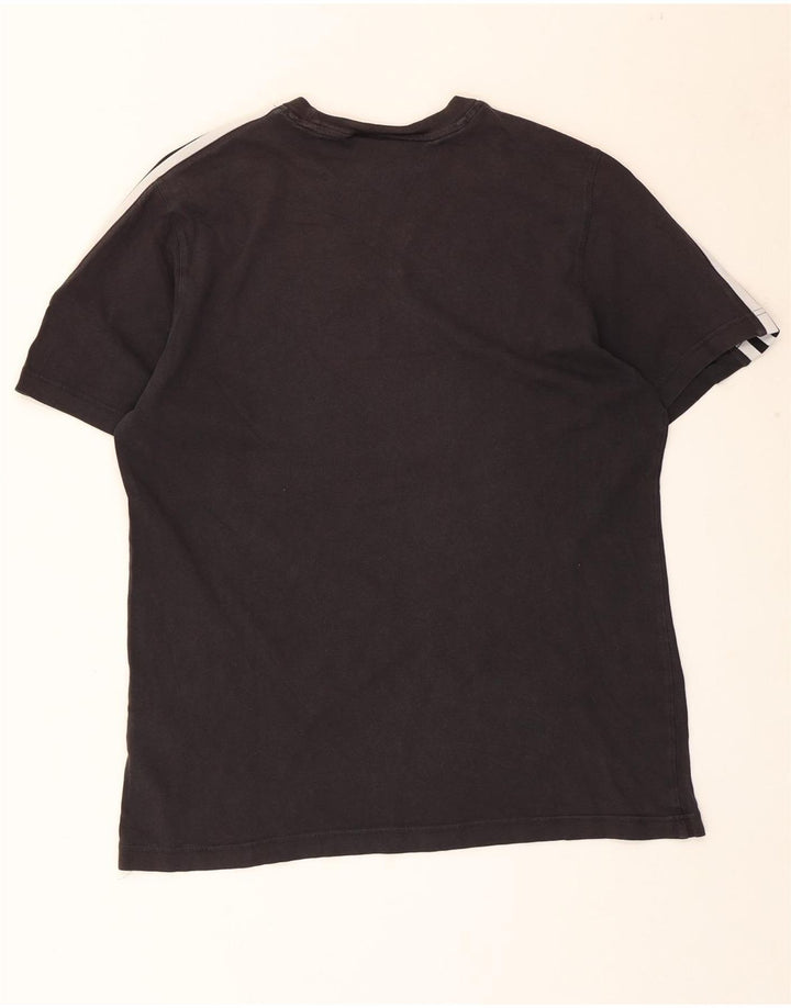 Adidas T-Shirt Homme Haut Noir Moyen Coton