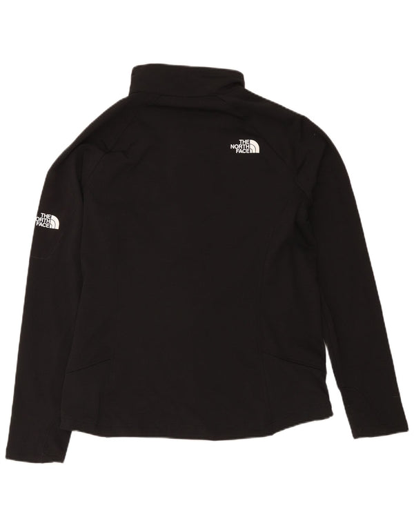The North Face Veste de survêtement graphique pour femme UK 14 Large Noir Sports