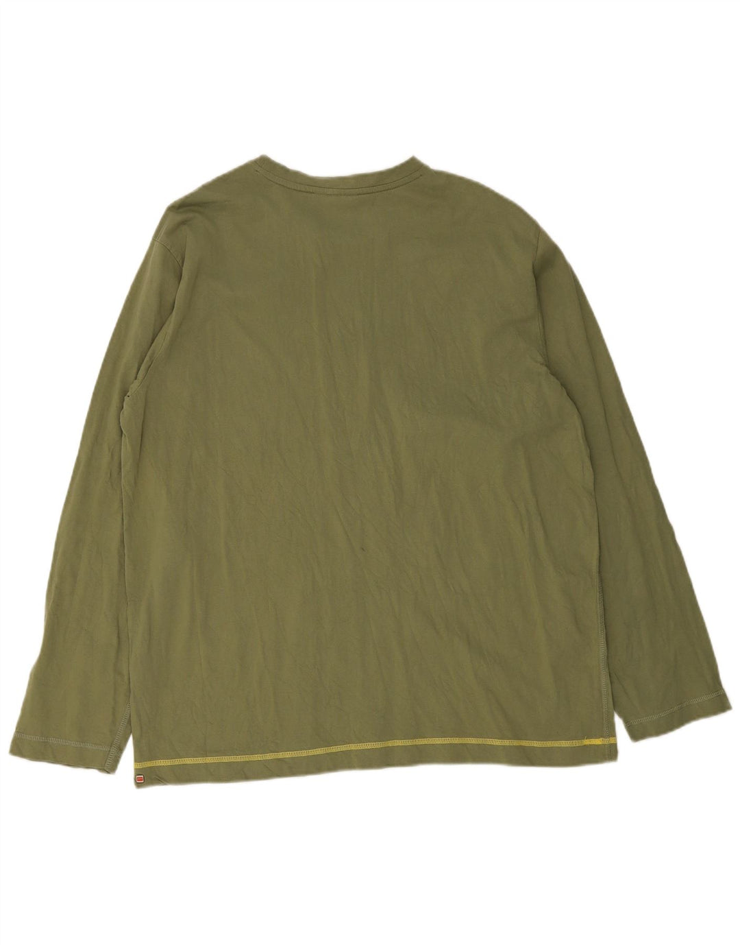 Puma Haut graphique à manches longues pour homme XL en coton vert