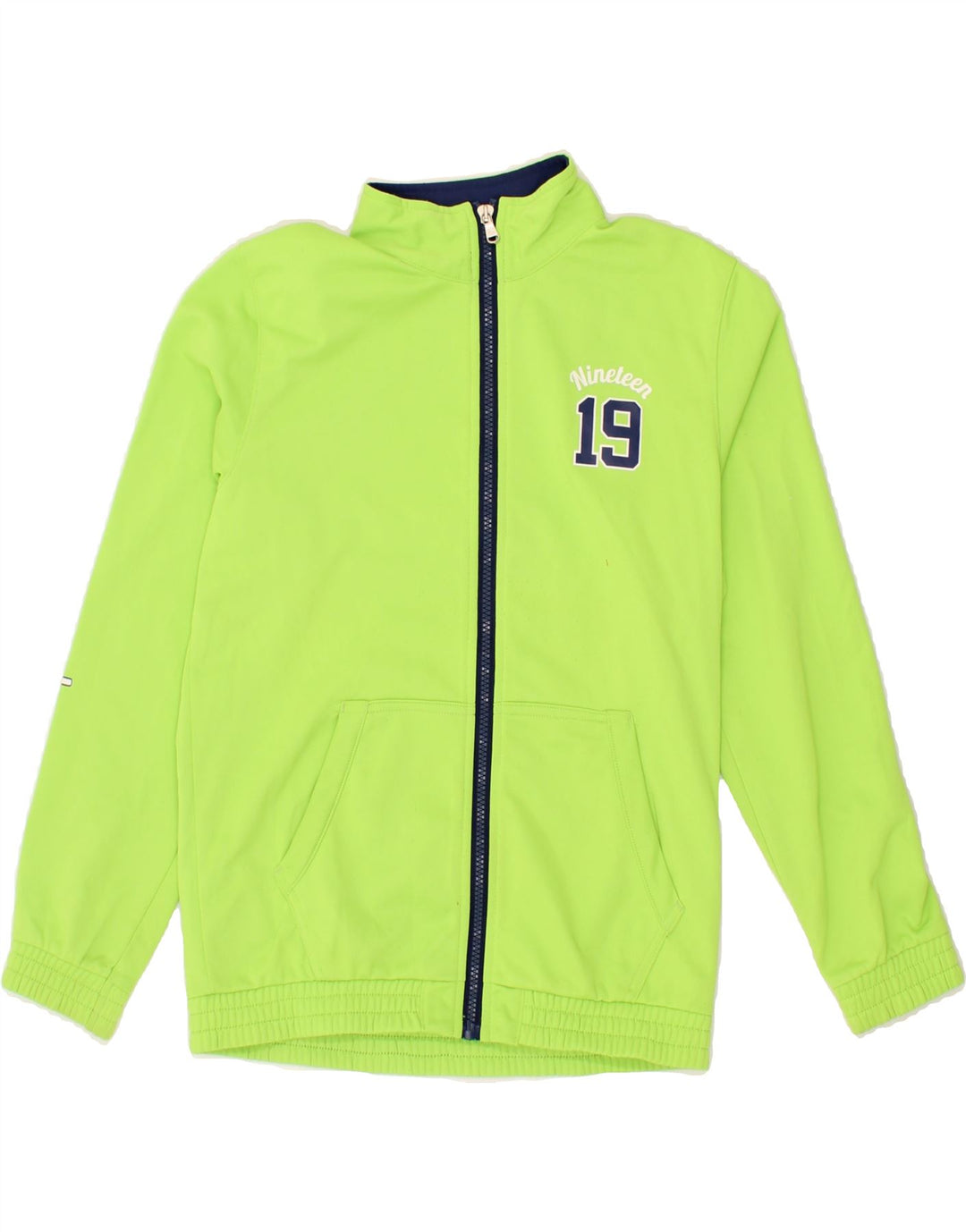 CHAMPION Boys Graphic Tracksuit Top Jacket 11-12 Years Large Green Vintage Champion and Second-Hand Champion from Messina Hembry 