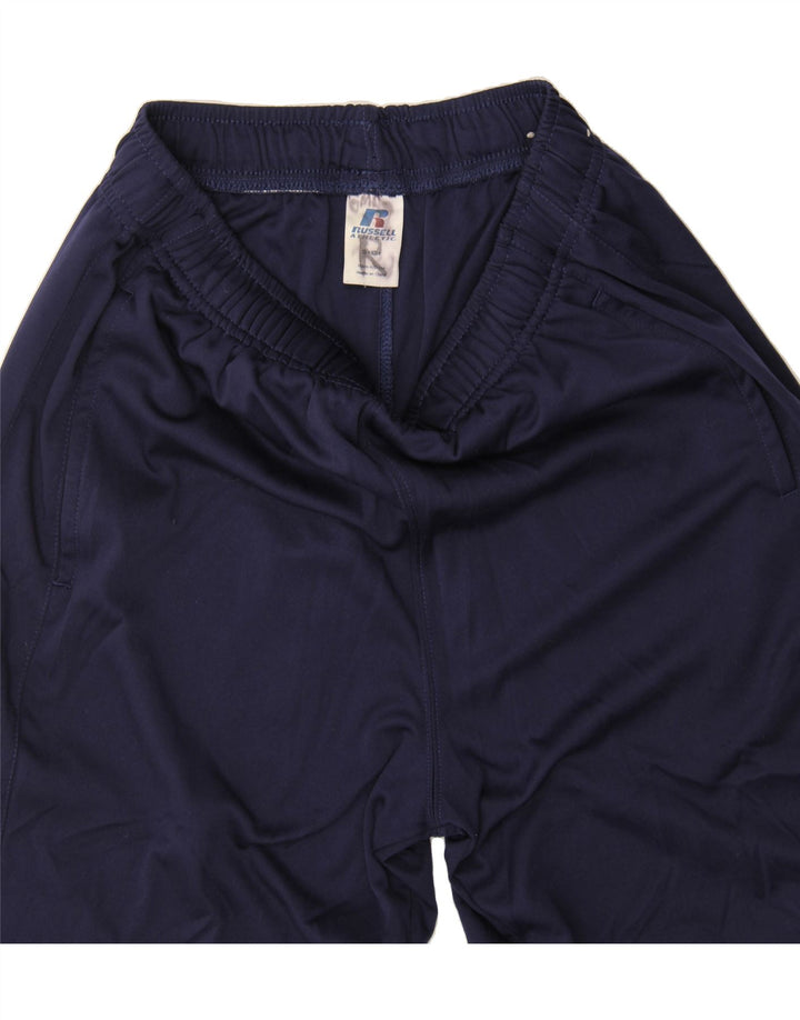 RUSSELL ATHLETIC Mens Sport Shorts Small  Navy Blue Polyester Vintage Russell Athletic and Second-Hand Russell Athletic from Messina Hembry 