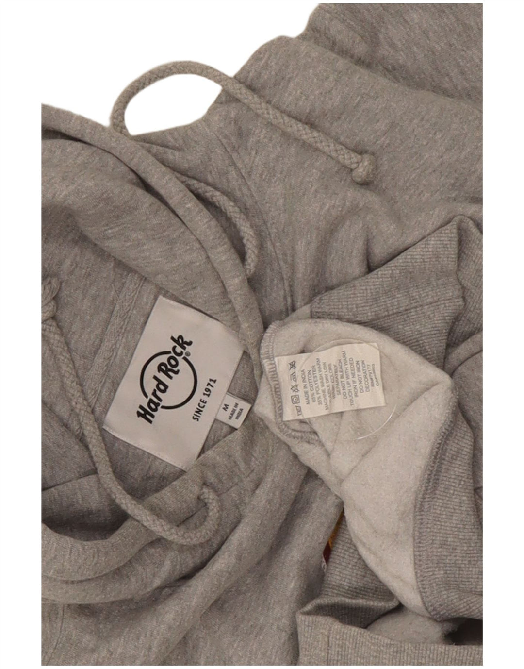 Hard Rock Cafe Pull à capuche Piccabilly Circus pour homme Gris moyen moucheté