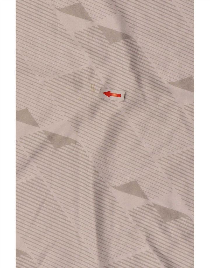 Umbro T-Shirt Graphique Homme Large Blanc Géométrique
