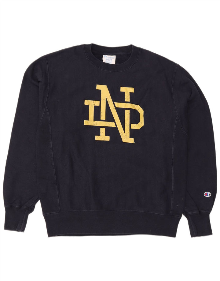 Champion Sweat-Shirt Reverse Weave Graphic Homme Bleu Marine Moyen