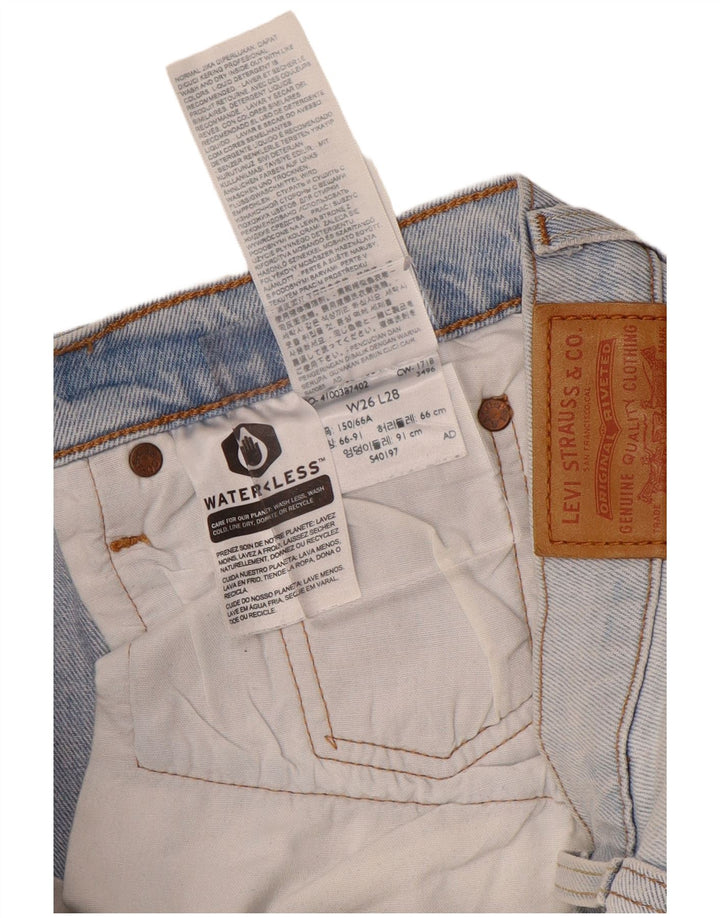 Levi's Jean Droit 501 Femme W26 L28 Bleu Coton