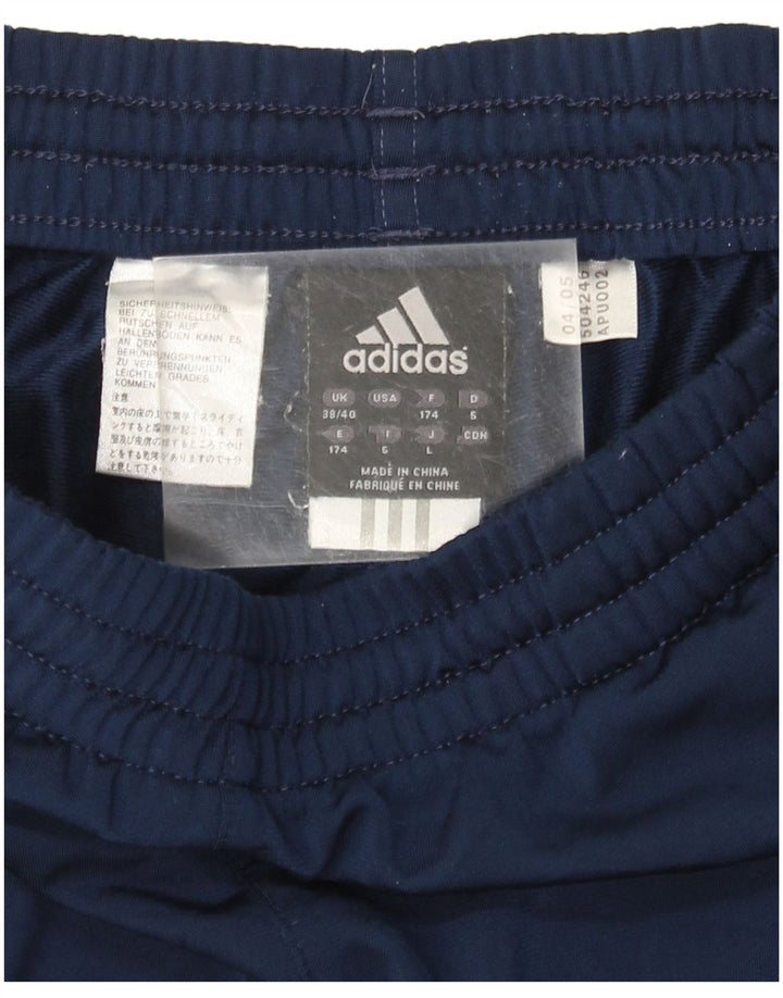 ADIDAS Pantalon de survêtement Real Madrid pour homme UK 38/40 Bleu marine moyen