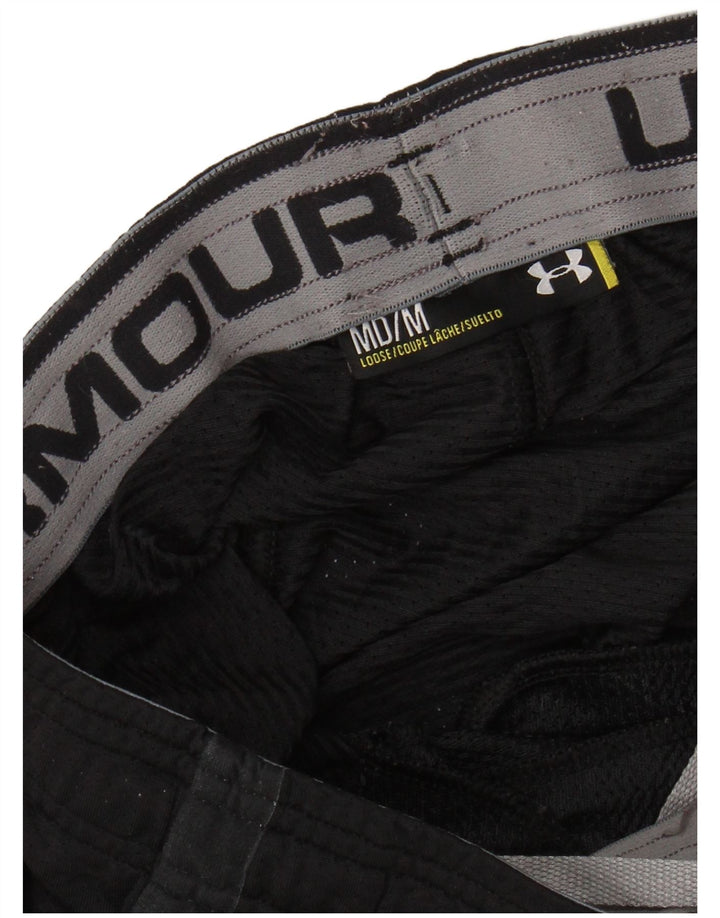 Under Armour Short de Sport Loose Fit Homme Noir Moyen