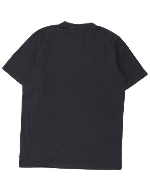 Adidas T-Shirt Graphique Homme Bleu Marine Moyen Coton