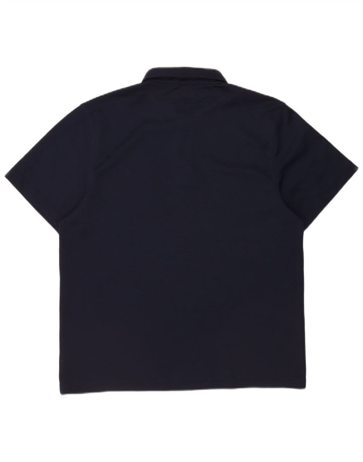 Reebok Polo Homme Grand Bleu Marine Polyester