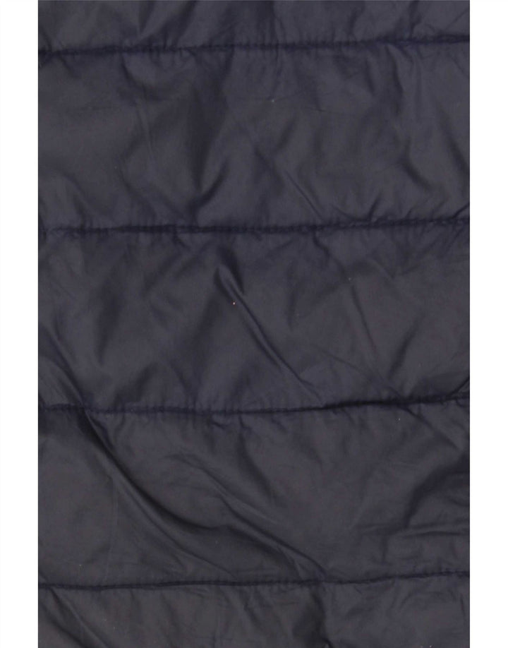 Weird Fish Veste matelassée pour homme UK 40 Large Bleu Marine Nylon