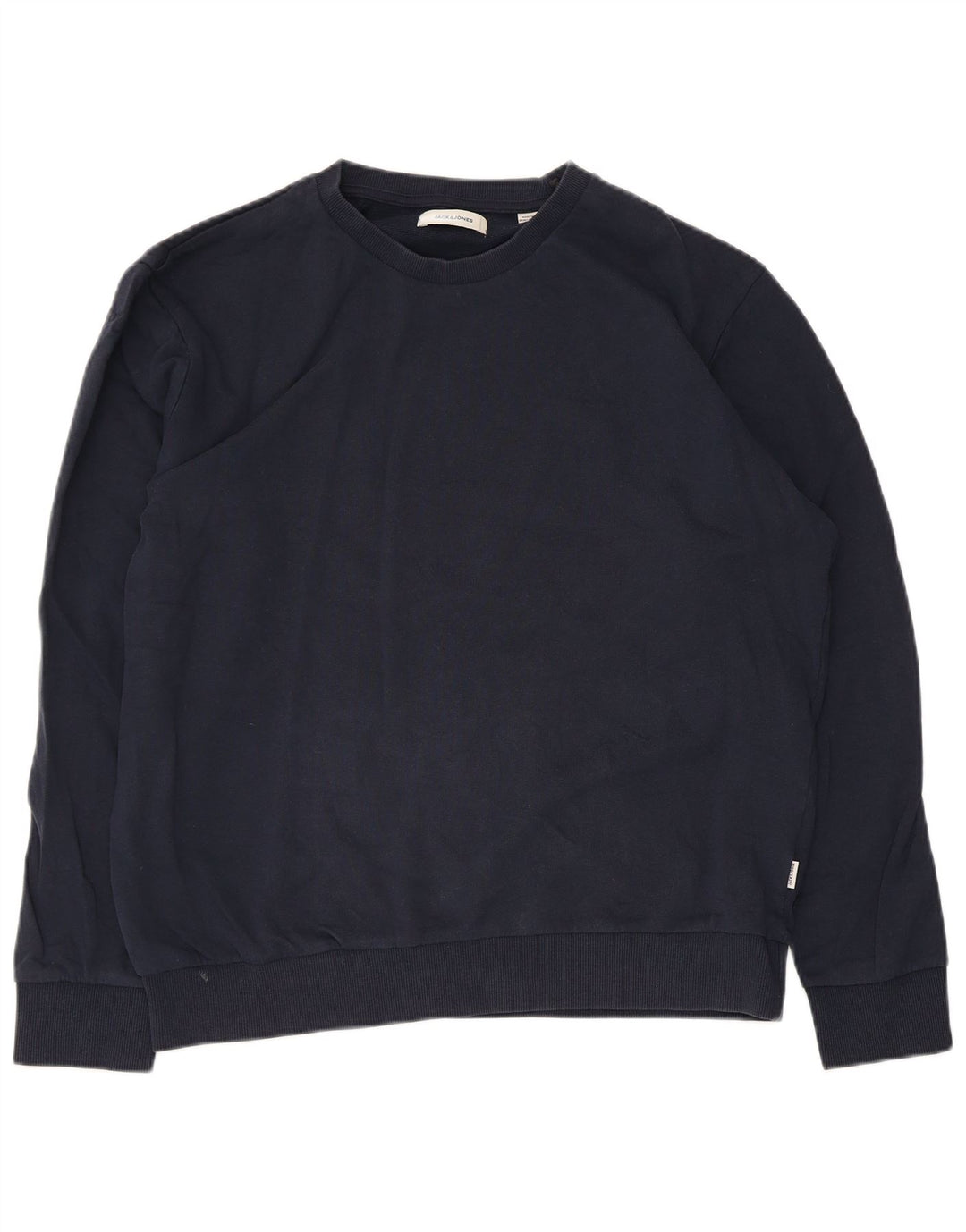Jack & Jones Sweatshirt Jumper XL Bleu Marine Coton Homme