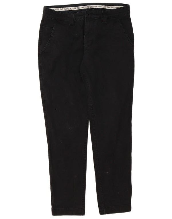 Tommy Hilfiger Pantalon Chino Slim Homme W32 L30 Noir Coton