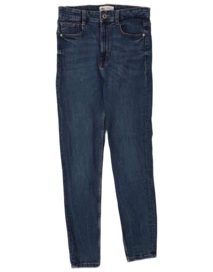 Zara Jean skinny pour femme EU 40 Medium W30 L27 Bleu