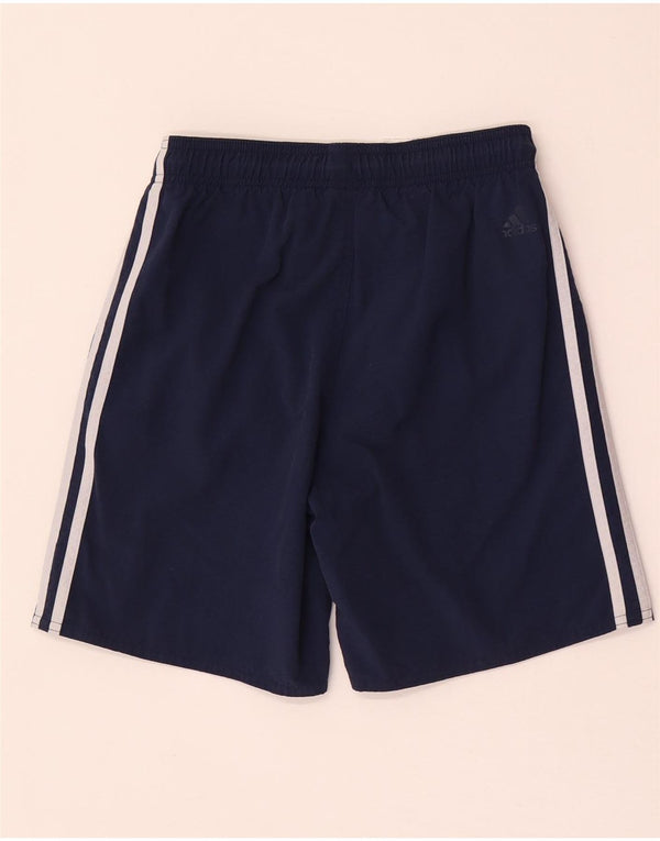 Adidas Short de Sport Graphique Garçon 11-12 Ans Nylon Bleu Marine
