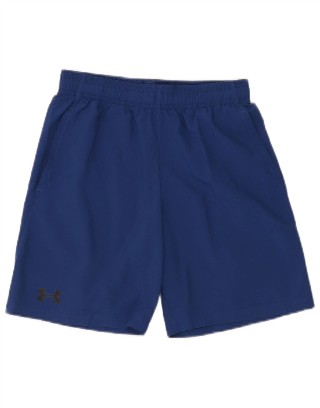Under Armour Short de Sport Garçon 9-10 ans Bleu Moyen Polyester