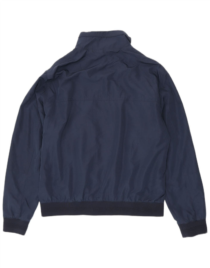 Zara Veste Bomber Homme UK 42 XL Bleu Marine Polyester